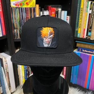 BLEACH ICHIGO KUROSAKI HOLLOW SNAPBACK HAT